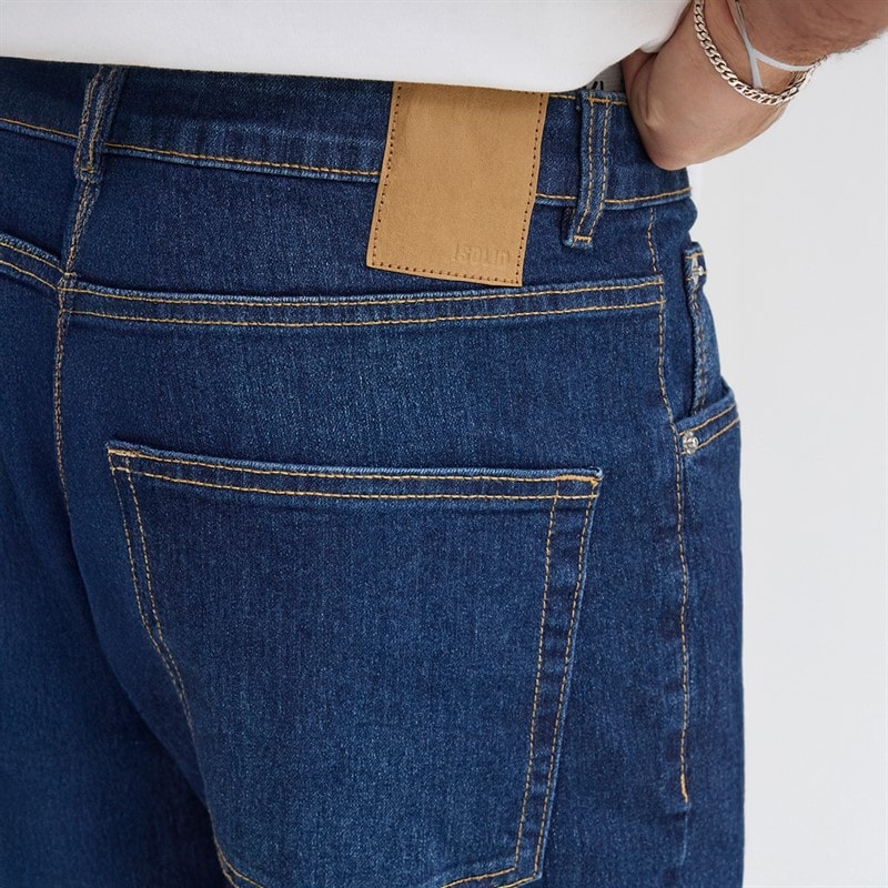 Solid Herre Sdryder Denim Jeans Dark Blue Denim - Billede 3