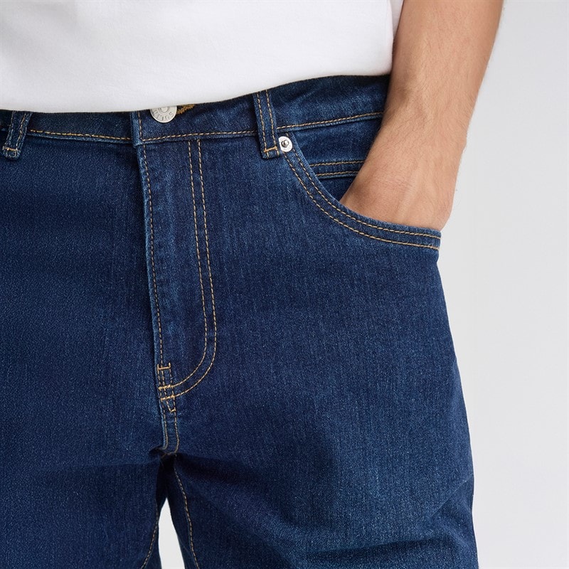 Solid Herre Sdryder Denim Jeans Dark Blue Denim - Billede 5