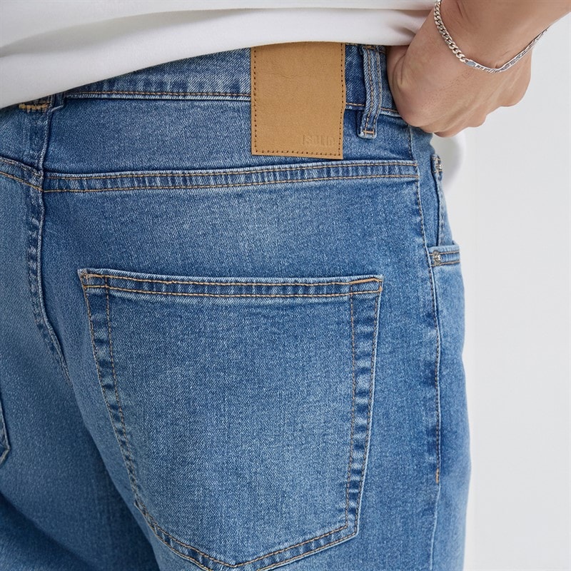 Solid Herre Sdryder Denim Jeans Middle Vintage Blue Denim - Billede 3
