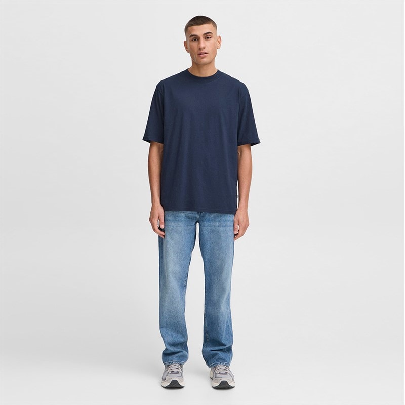 Solid Herre Bil T-shirt Insignia Blue - Billede 4