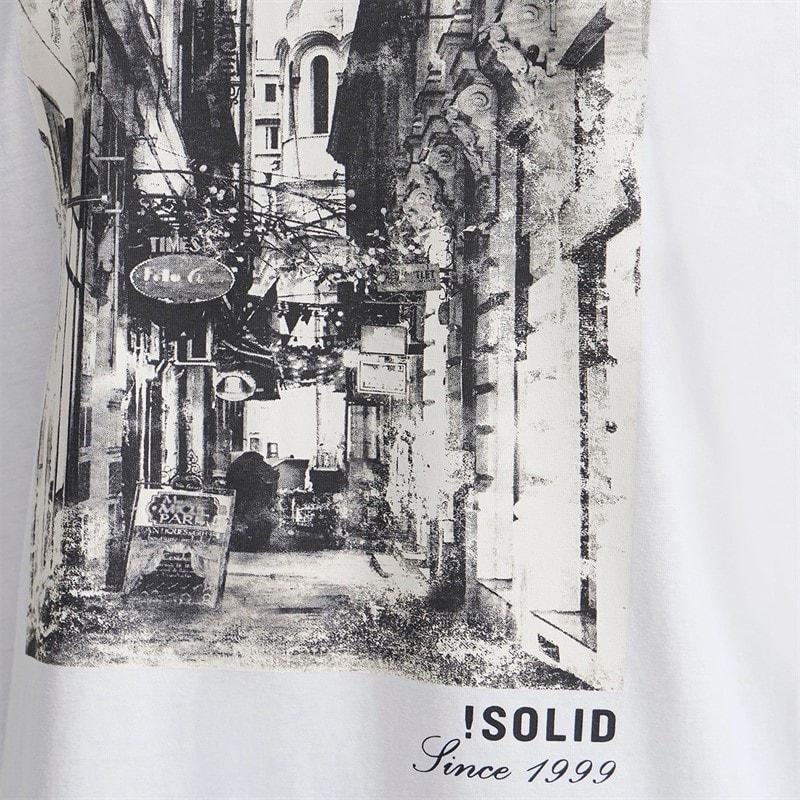 Solid Herre Bil T-shirt Hvid - Billede 5