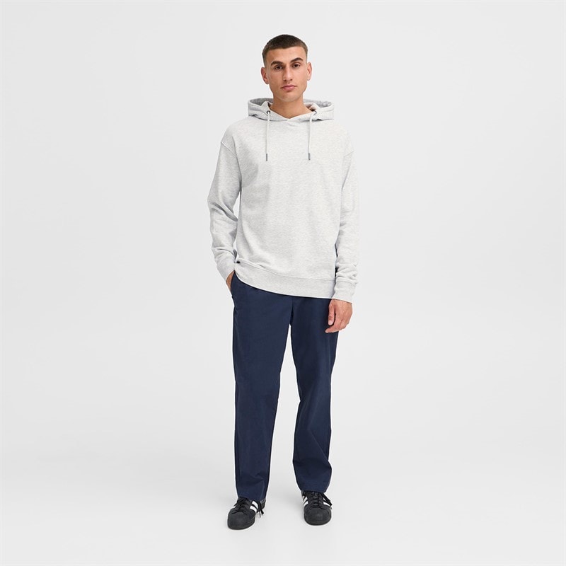 Solid Herre Dix Hættetrøje Light Grey Melange - Billede 4
