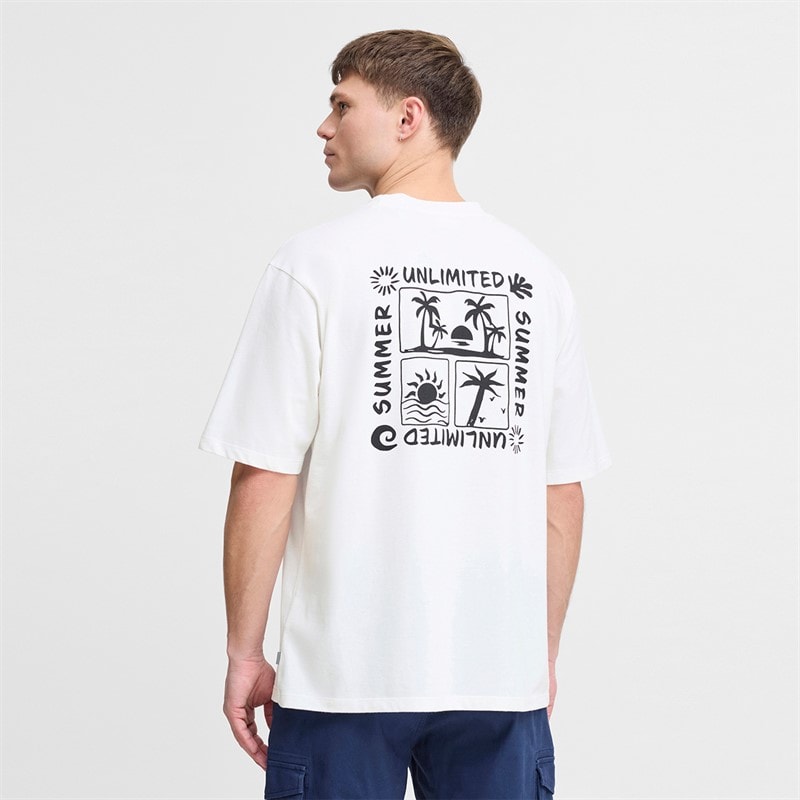 Solid Herre Daniel T-shirt Hvid - Billede 1