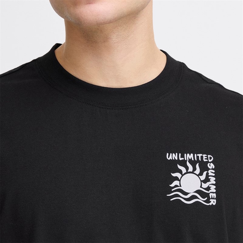 Solid Herre Daniel T-shirt True Black - Billede 3