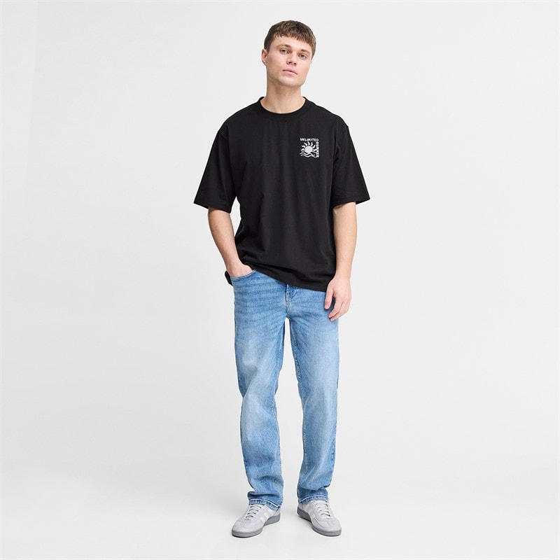 Solid Herre Daniel T-shirt True Black - Billede 4