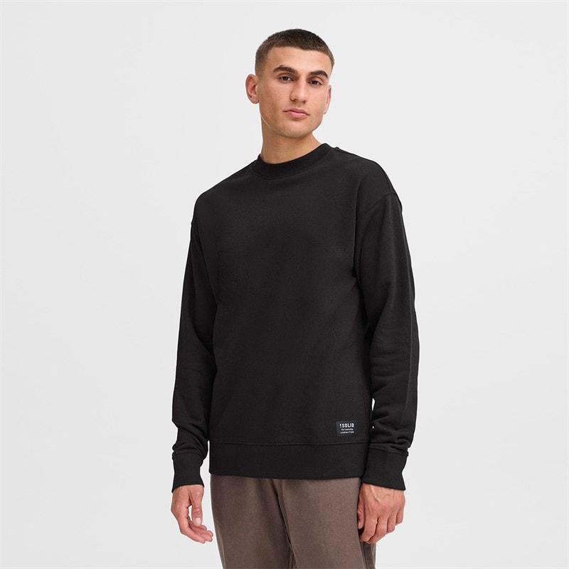 Solid Herre Dixon Sweatshirt True Black - Billede 2