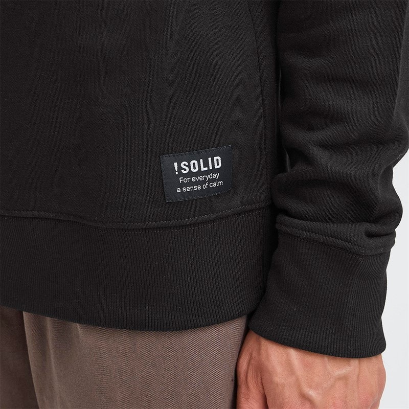 Solid Herre Dixon Sweatshirt True Black - Billede 3