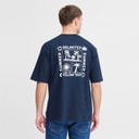 Solid Herre Daniel T-shirt Dress Blues