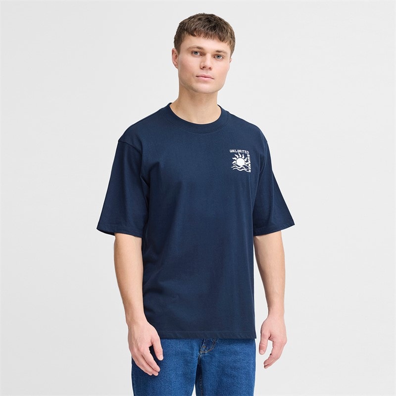 Solid Herre Daniel T-shirt Dress Blues - Billede 2