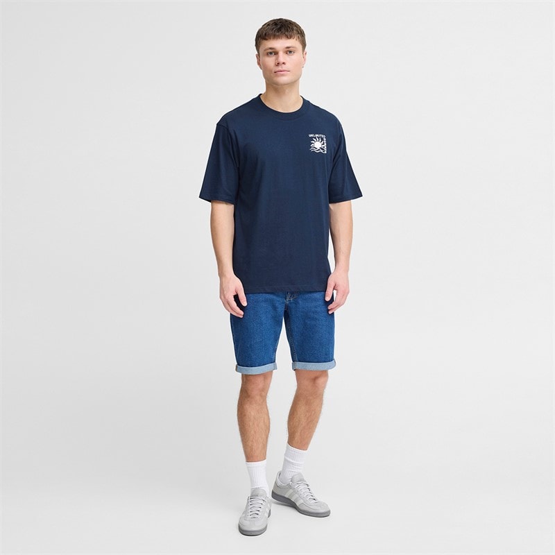 Solid Herre Daniel T-shirt Dress Blues - Billede 4