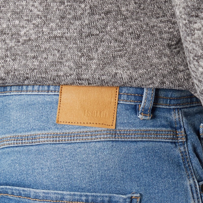 Solid Herre Harlan Denim Jeans Middle Vintage Blue Denim - Billede 3