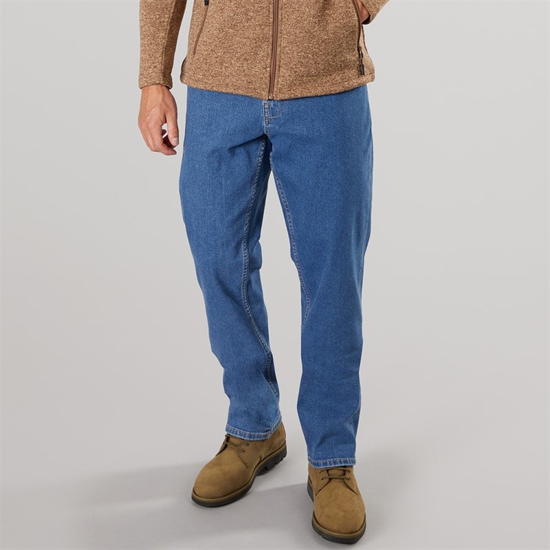 Solid Herre Harlan Denim Jeans Middle Blue Denim