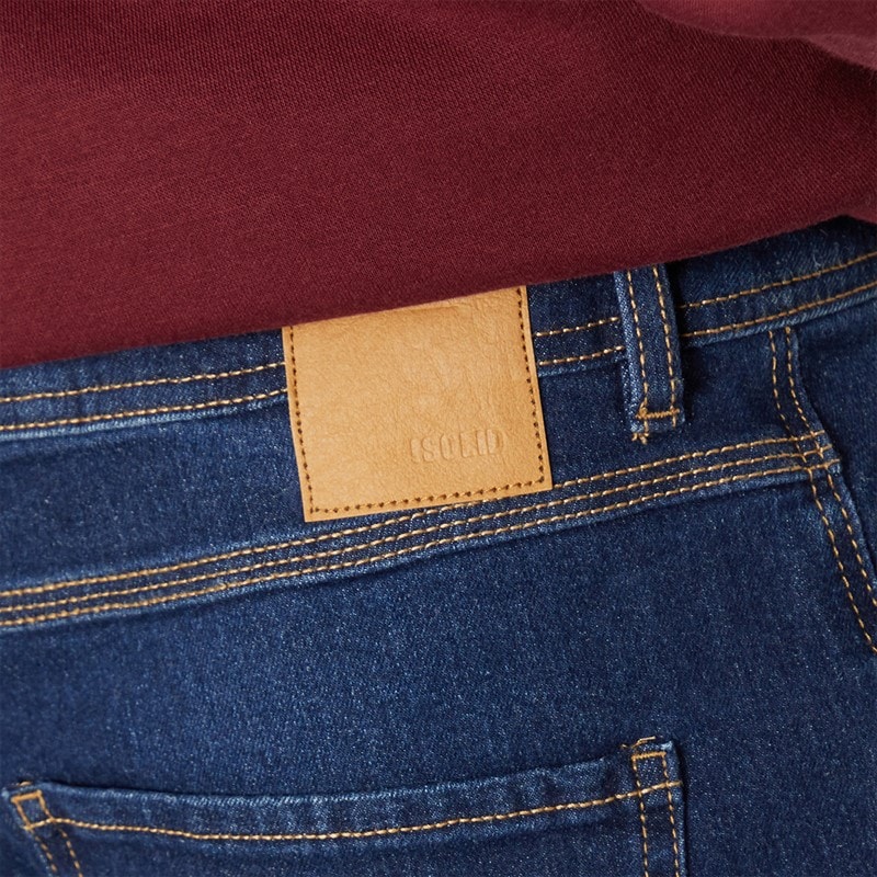 Solid Herre Harlan Denim Jeans Dark Blue Denim - Billede 3