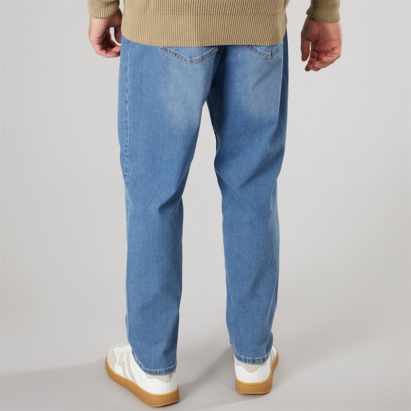 Solid Herre Dylan Denim Jeans Middle Vintage Blue Denim - Billede 2