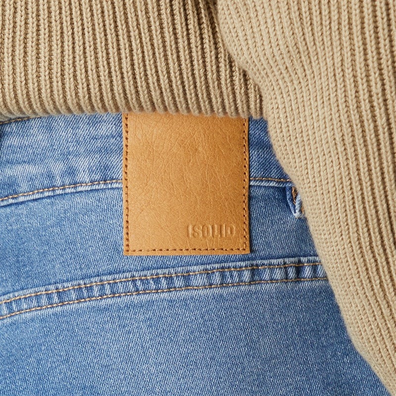 Solid Herre Dylan Denim Jeans Middle Vintage Blue Denim - Billede 3