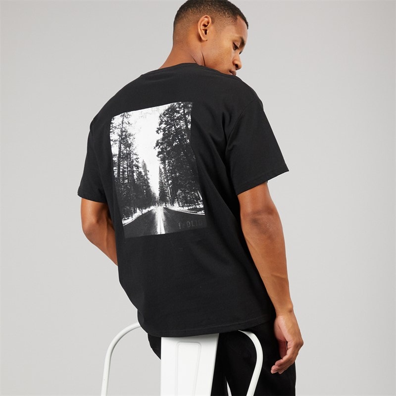 Solid Herre Harrold T-shirt True Black - Billede 1