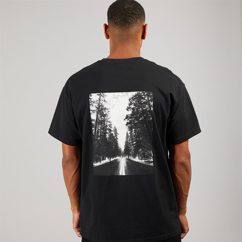 Solid Herre Harrold T-shirt True Black - Billede 3