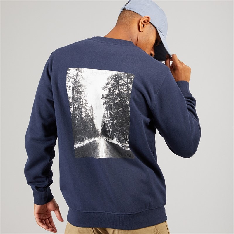 Solid Herre Holton Sweatshirt Insignia Blue