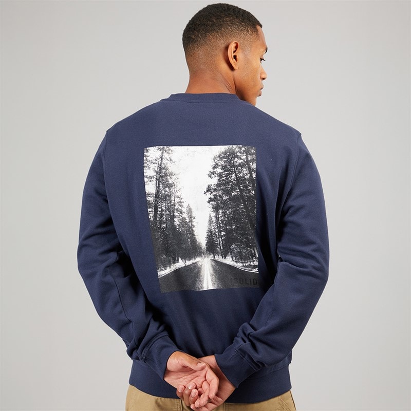 Solid Herre Holton Sweatshirt Insignia Blue - Billede 3