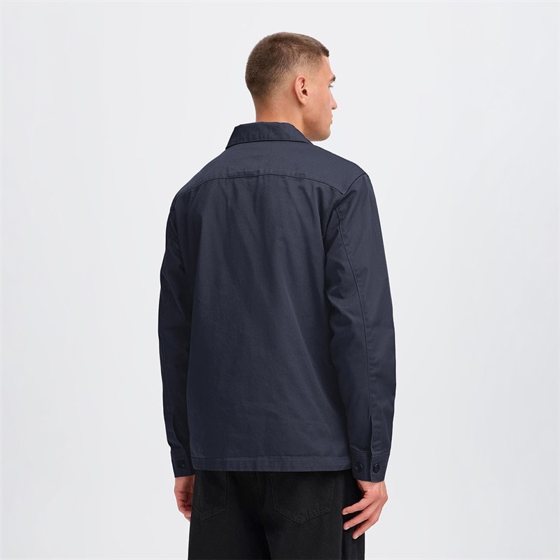 Solid Herre Ossie Over skjorte Insignia Blue - Billede 2