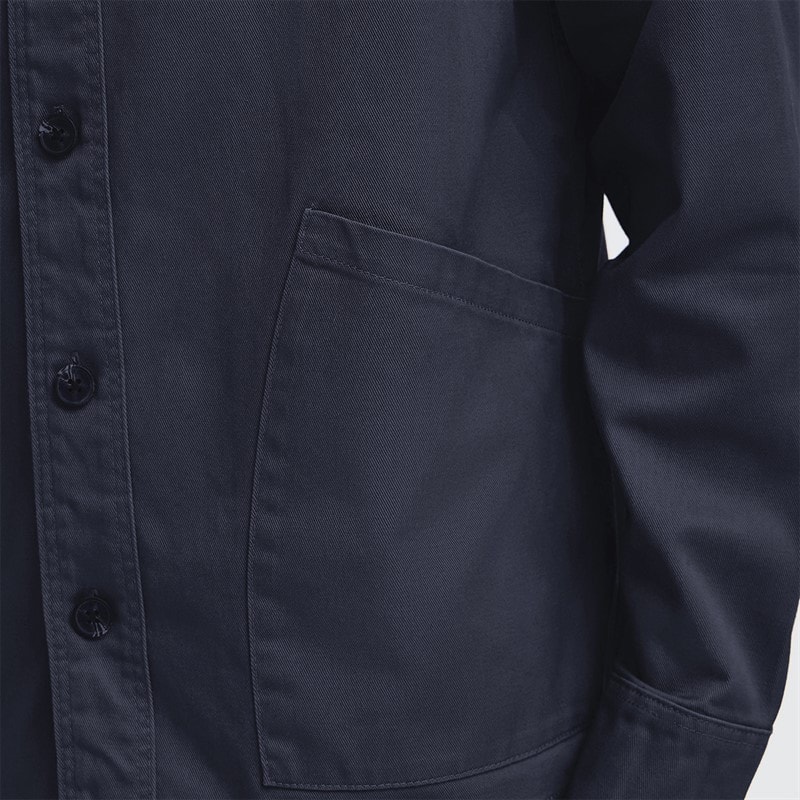 Solid Herre Ossie Over skjorte Insignia Blue - Billede 4
