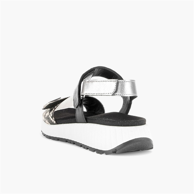 Gabor Dame ankelrem sandaler Sort/Snake - Billede 4