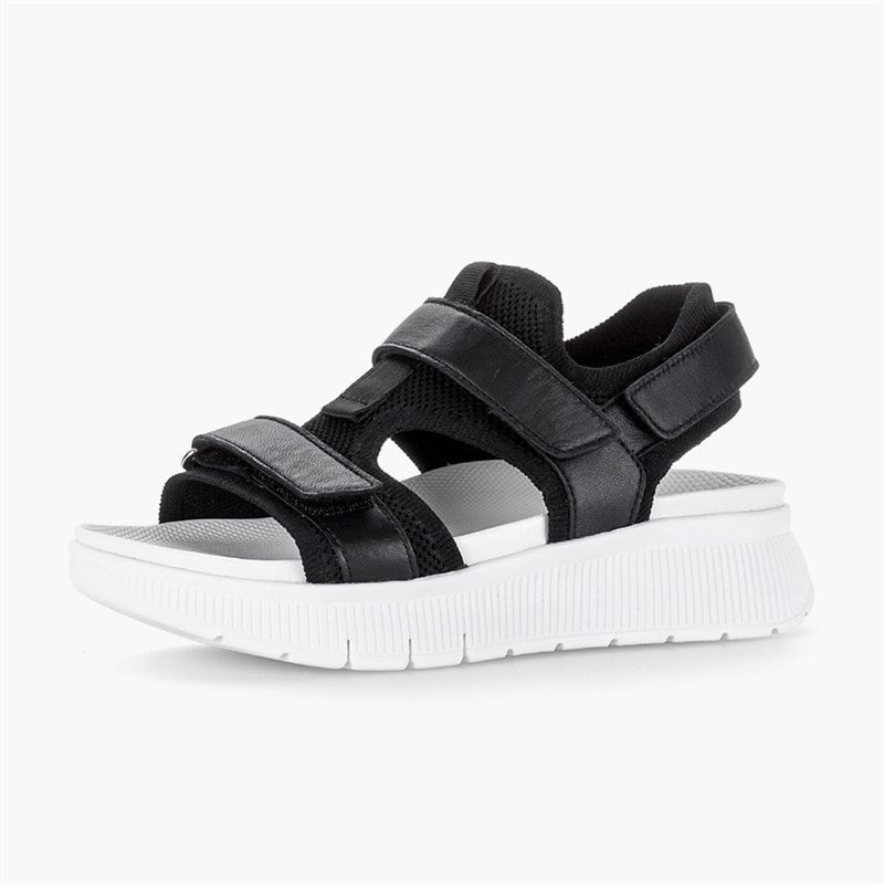 Gabor Dame ankelrem sandaler Sort - Billede 2