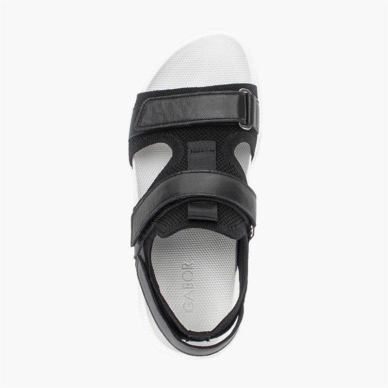 Gabor Dame ankelrem sandaler Sort - Billede 3