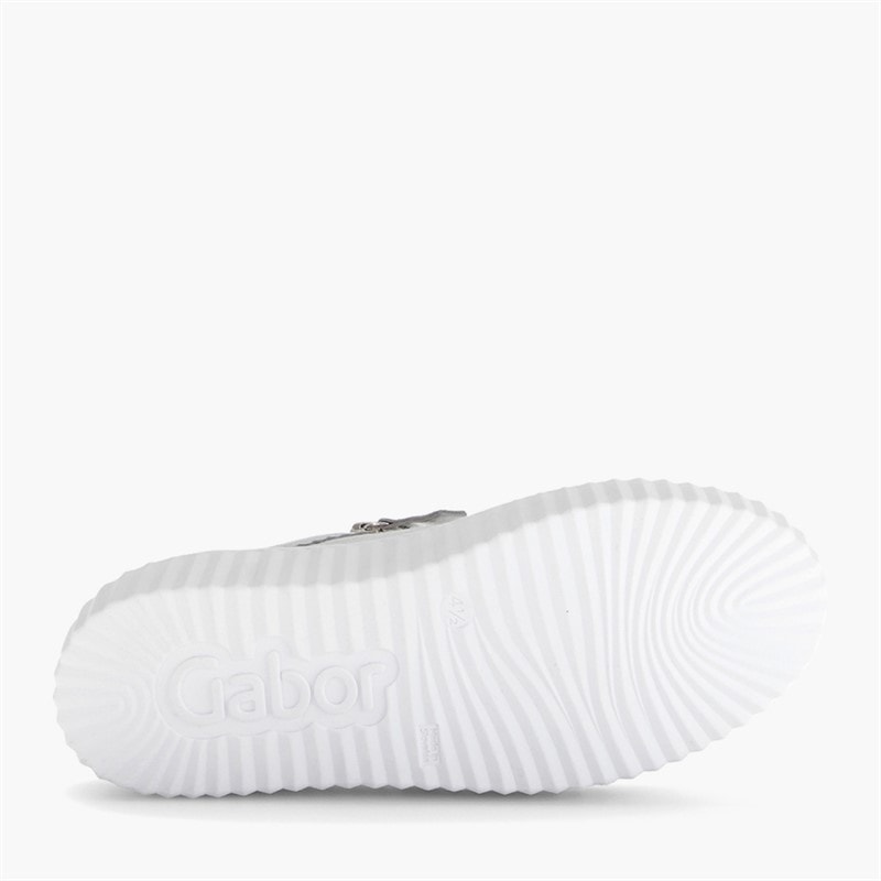 Gabor Dame platform sneakers Silver - Billede 5