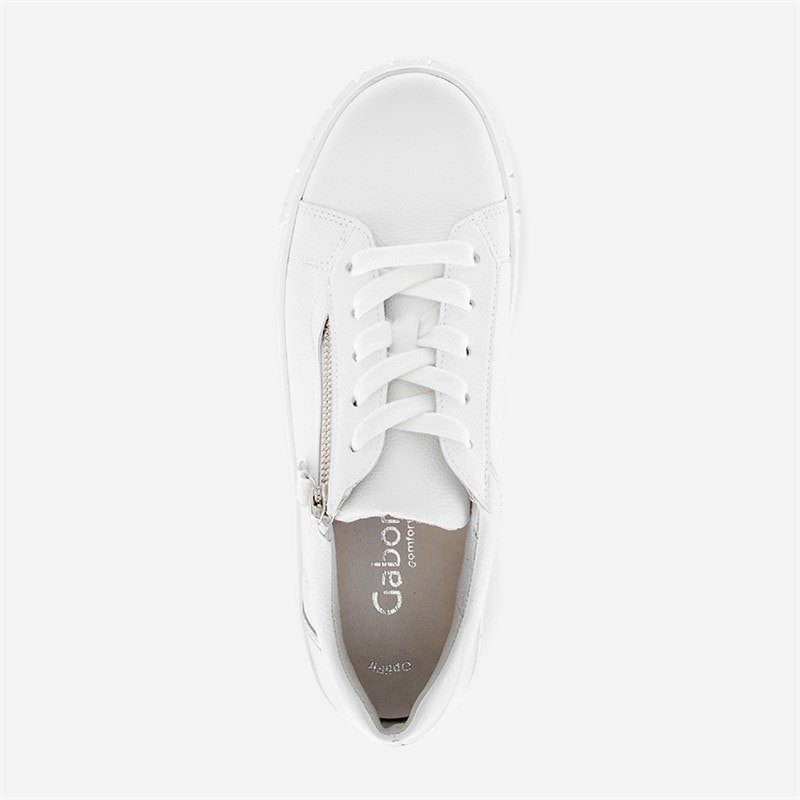 Gabor Dame platform sneakers Hvid/Silver - Billede 3