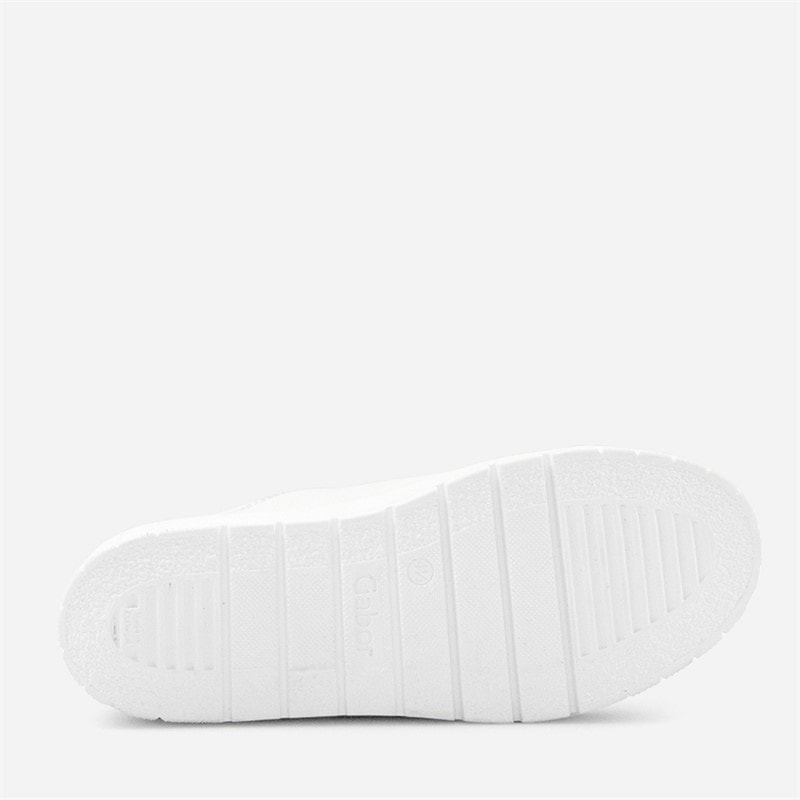 Gabor Dame platform sneakers Hvid/Silver - Billede 5