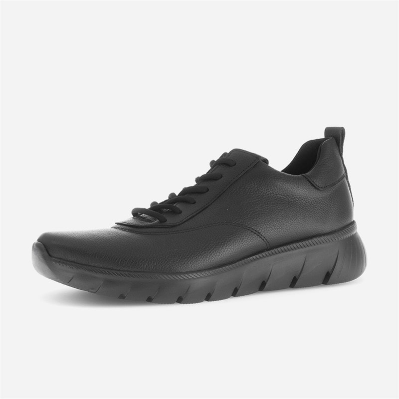 Gabor Dame læder sneakers Sort - Billede 2