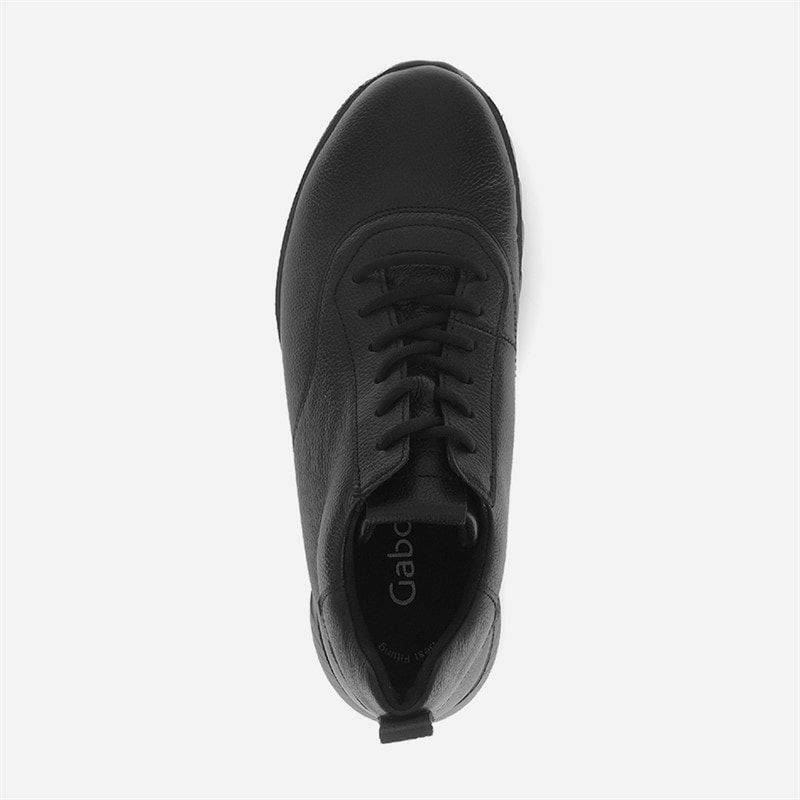 Gabor Dame læder sneakers Sort - Billede 3