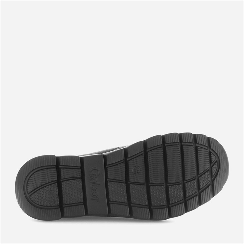 Gabor Dame læder sneakers Sort - Billede 5