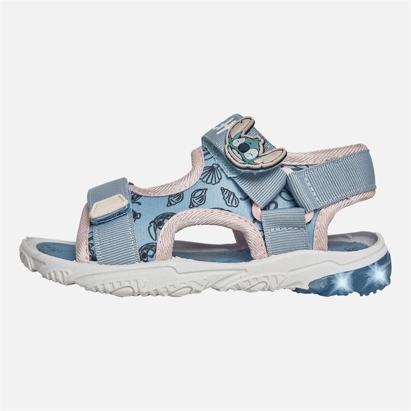 Lilo and Stitch Piger Groovin Light Up Sandaler Blå - Billede 2