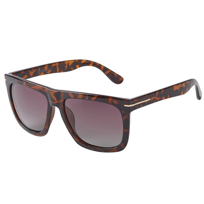 Upfront Unisex Ando Solbriller Brun - Billede 1
