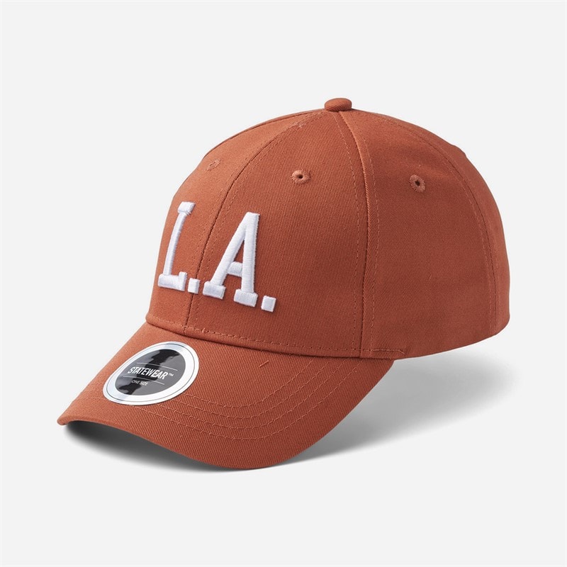 Upfront L.A Baseball Kasket Rust White - Billede 1