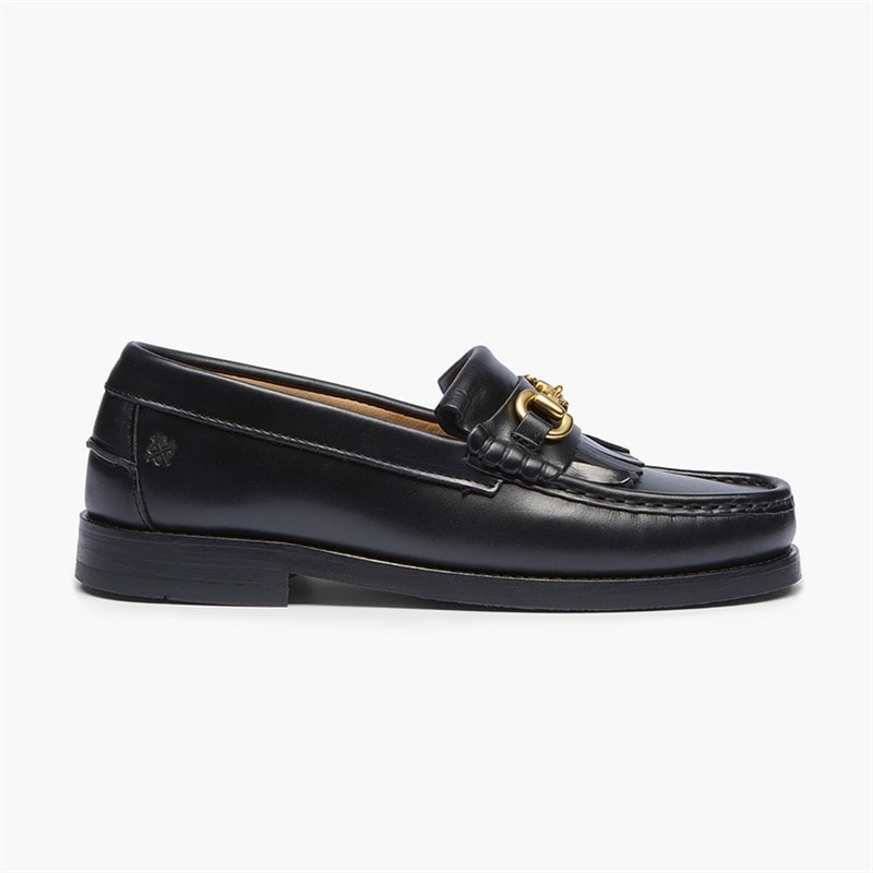 Playboy Footwear Dame Valerie Loafers Black Leather - Billede 2