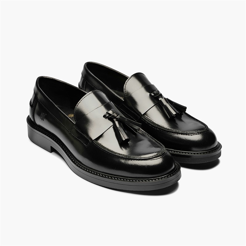 Playboy Footwear Herre Filippo loafers Black Polido - Billede 1