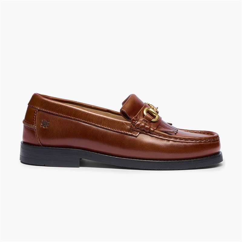 Playboy Footwear Dame Valerie Loafers Brandy Leather - Billede 2