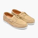 Playboy Footwear Herre Isla sko Sand Suede/Off White