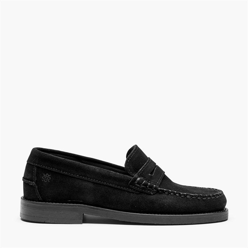 Playboy Footwear Dame Toc1936 Norah Loafers Black Suede - Billede 2