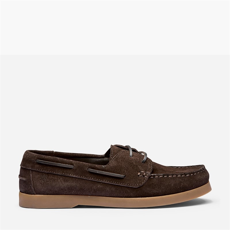 Playboy Footwear Herre Aron Sko Mørkebrun Ruskind/Gummi Dk. Brown Suede/Gum - Billede 2