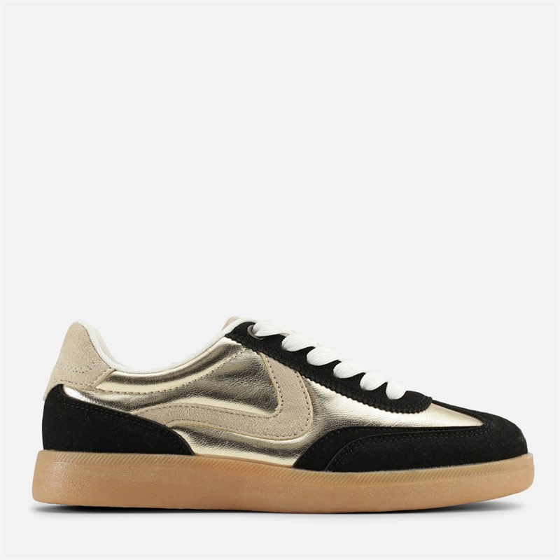 Rugged Gear Sko Sort/Guld Black-Gold