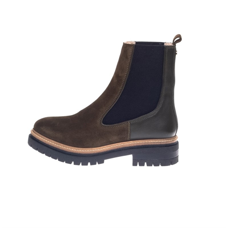 Copenhagen Shoes Dame Fall 21 Suede Mode støvler kakigrøn - Billede 2