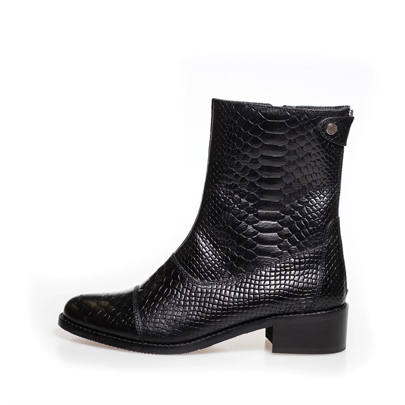 Copenhagen Shoes Dame Sorte Støvler 001 Sort - Billede 1