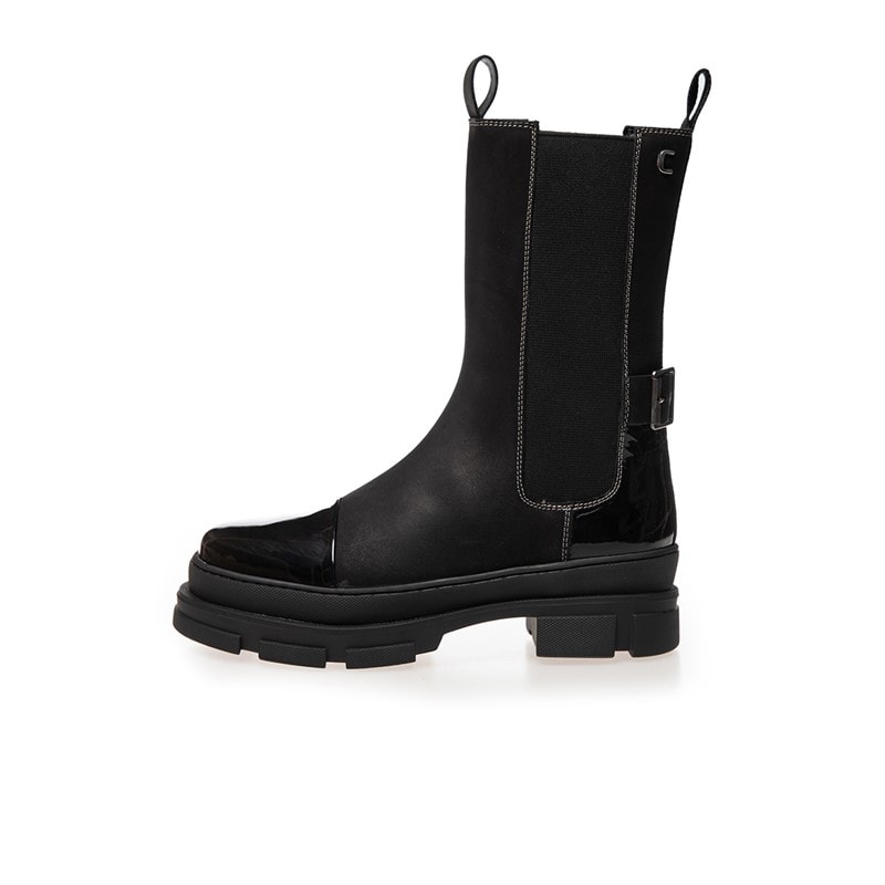 Copenhagen Shoes Dameskoene The Belive Støvler 038 Black Patent - Billede 3
