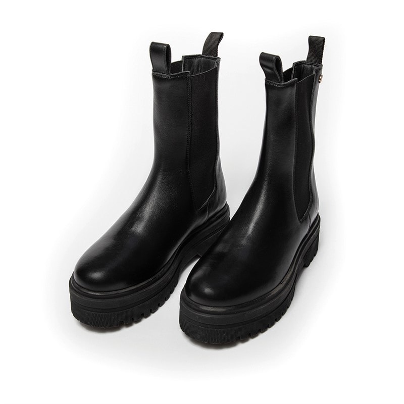 Copenhagen Shoes Dame Going Læder Copenhagen Støvler 001 Sort - Billede 4