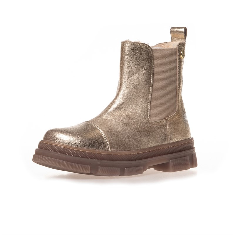 Copenhagen Shoes Piger Flotte Lave Støvler 012 Guld Metallic - Billede 3