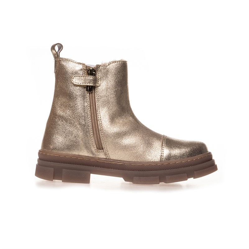 Copenhagen Shoes Piger Flotte Lave Støvler 012 Guld Metallic - Billede 4